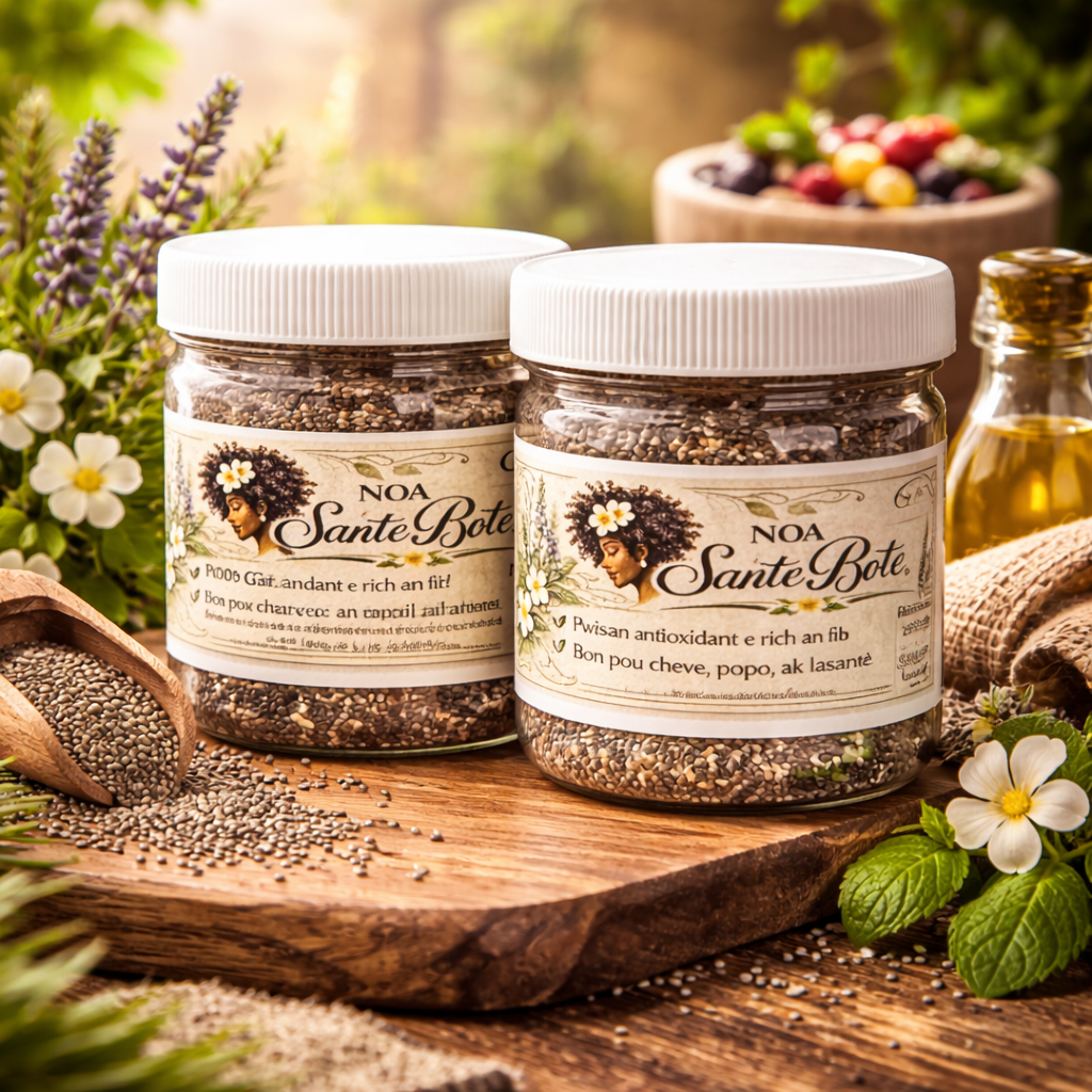 grènn chia et bienfaits naturels
